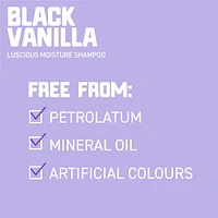 Black Vanilla Sulfate Free Moisturizing Daily Shampoo
