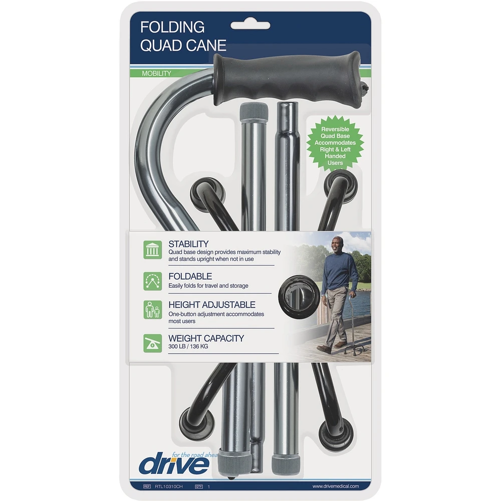 Folding Quad Cane