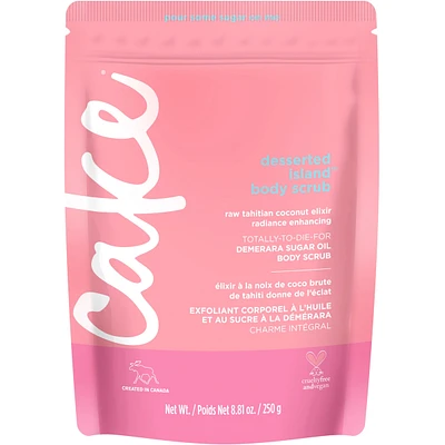 Cake Beauty Desserted Island Demerara Sugar-Oil Body Scrub