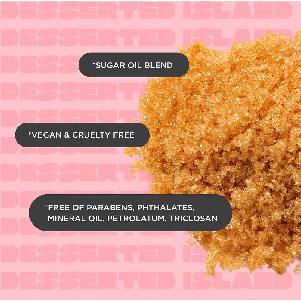 Cake Beauty Desserted Island Demerara Sugar-Oil Body Scrub