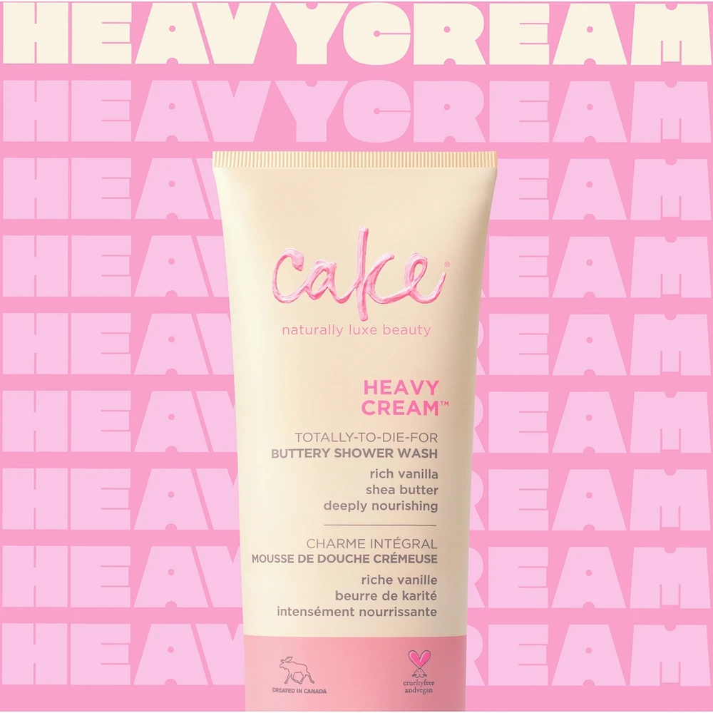 Cake Beauty Heavy Cream Buttery Shower Wash
