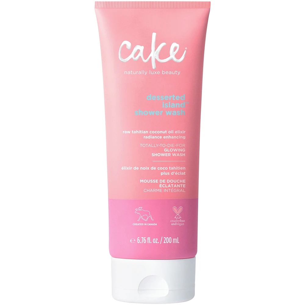 Cake Beauty Desserted Island Glowing Shower Wash