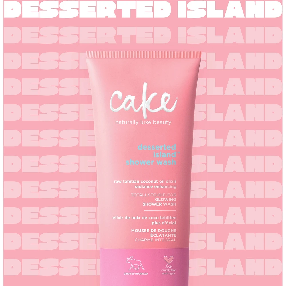 Cake Beauty Desserted Island Glowing Shower Wash