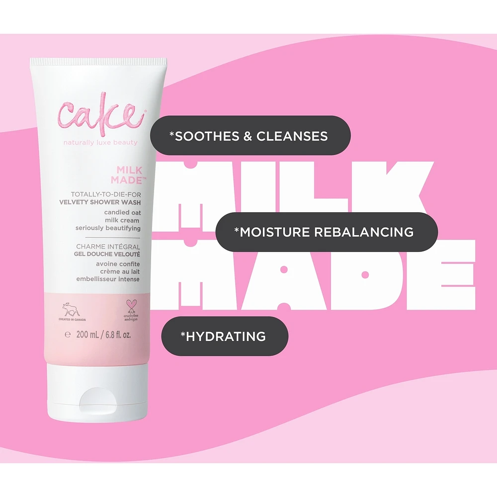 Cake Beauty Milk Made Velvety Shower Wash