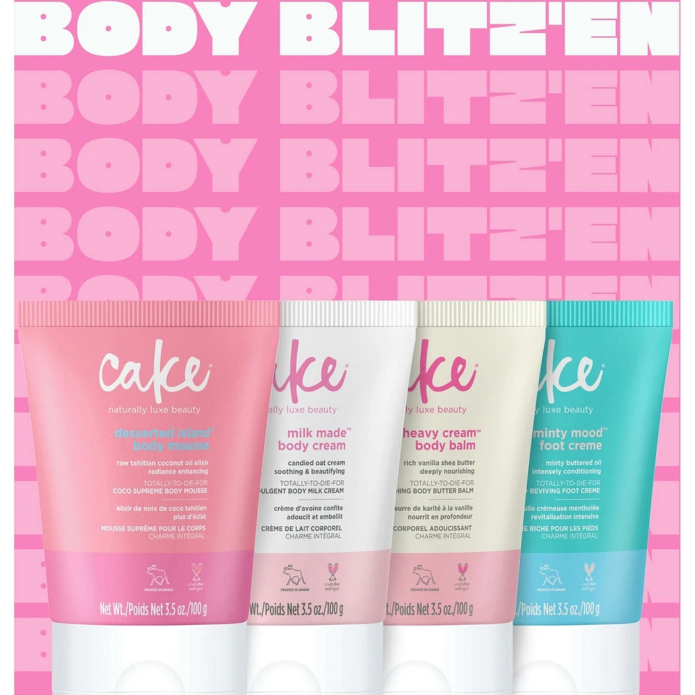 Body Blitz'en Body Lotion & Foot Cream Set