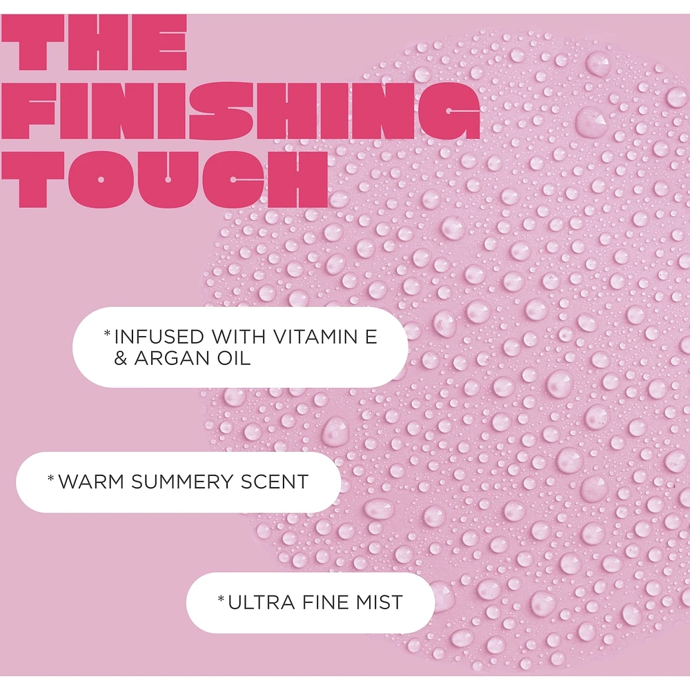 Cake Beauty Hair & Body Mist, The Finishing Touch - Vitamin E & Argan Oil - Pistachio & Salted Caramel Scent - 6.8 Fl Oz / 200 mL