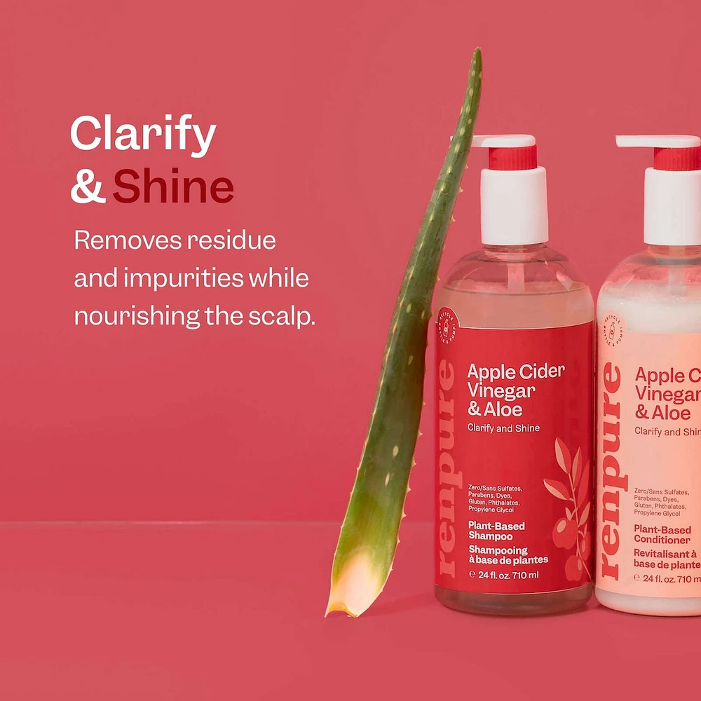 Apple Cider Vinegar & Aloe Clarify and Shine Shampoo