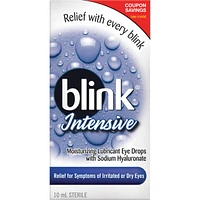 Blink Intensive Moisturizing Lubricant Eye Drops