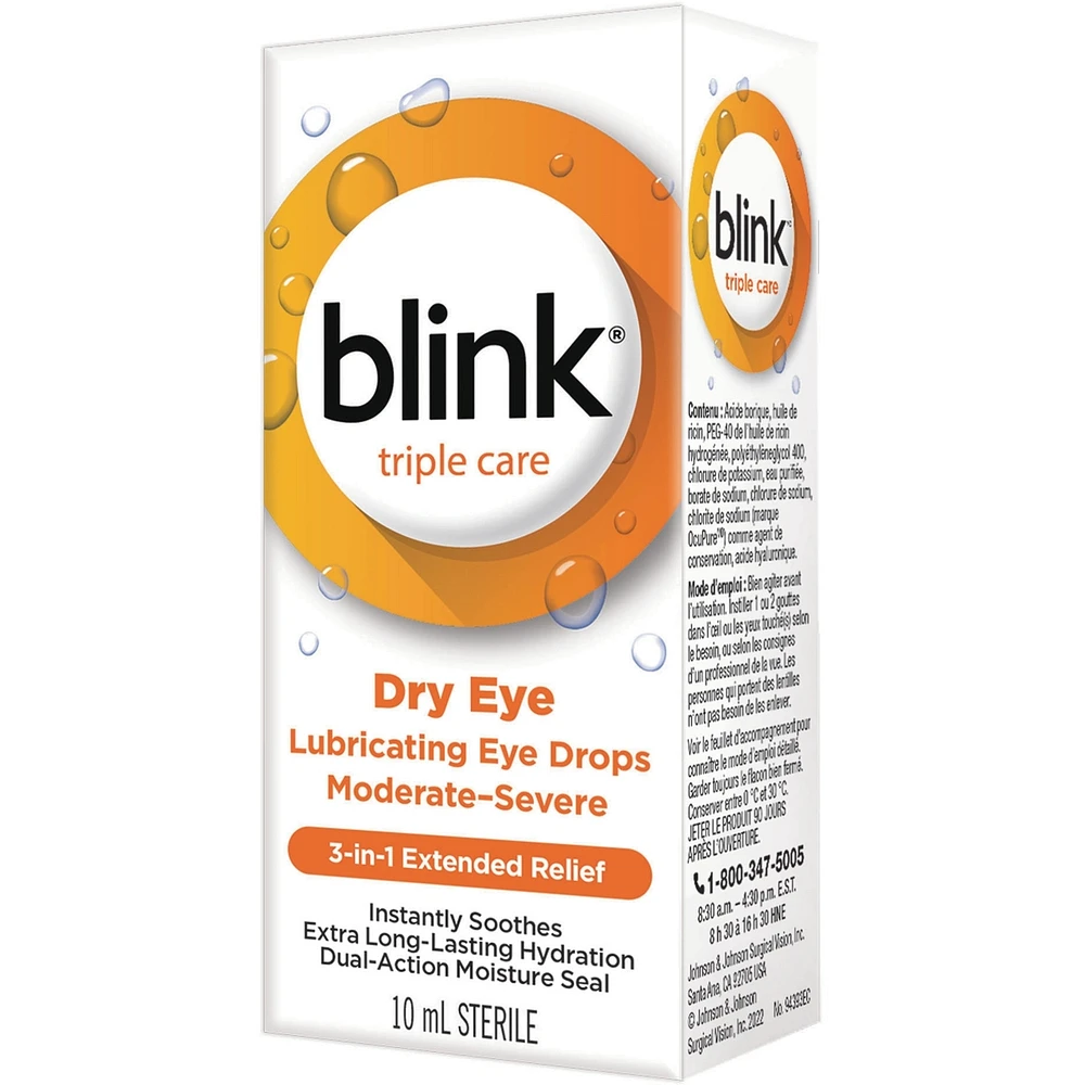 Triple Care Lubricating Eye Drops