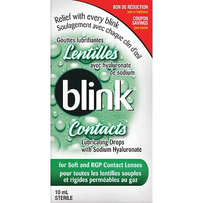 Blink Contacts Lubricating Drops