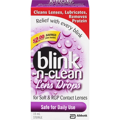 Blink -N-Clean Lens Drops