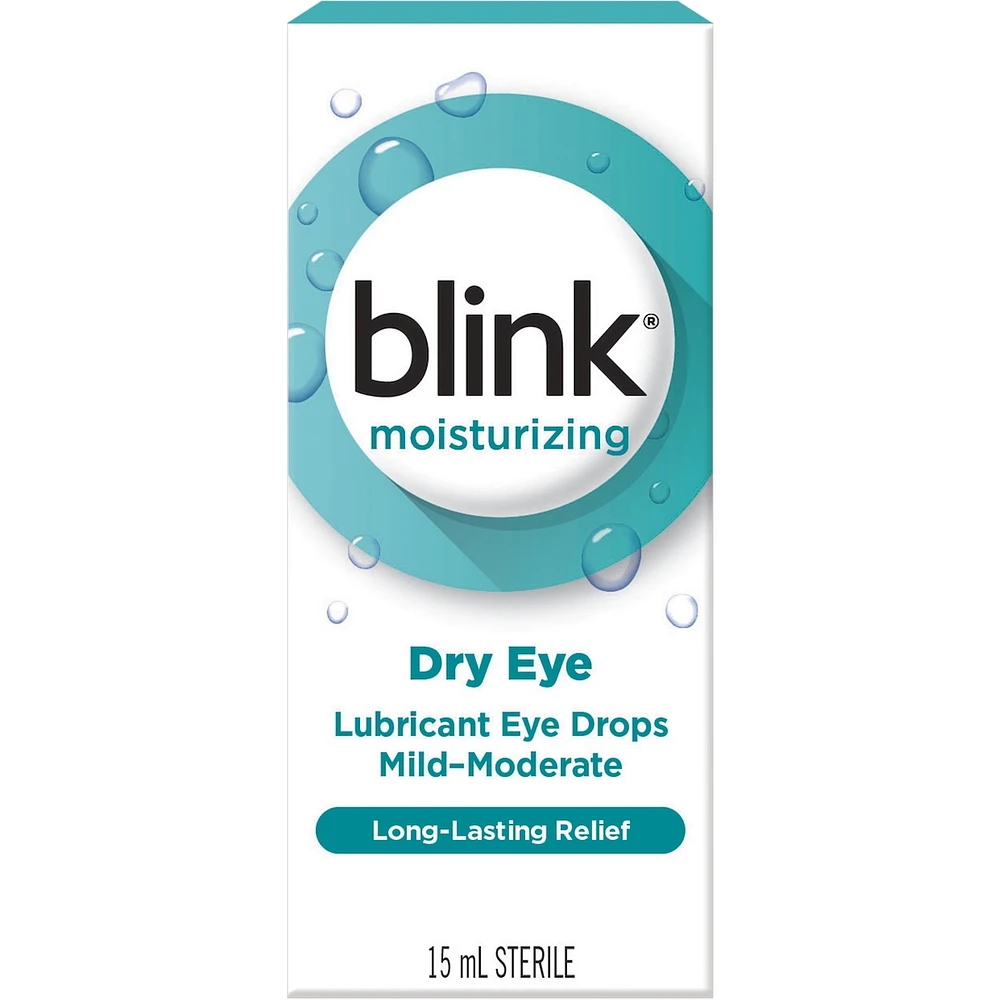 Blink Moisturizing Lubricant Eye Drops