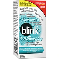 Blink Moisturizing Lubricant Eye Drops