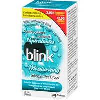 Blink Moisturizing Lubricant Eye Drops