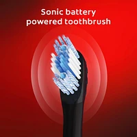 Colgate Optic White Pro Series Sonic Battery Powered Toothbrush, Black