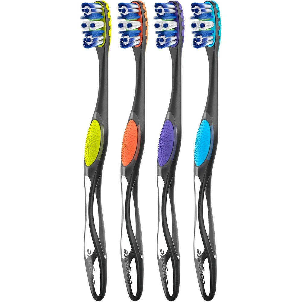 360 Advanced Floss-Tip Adult Soft Toothbrush