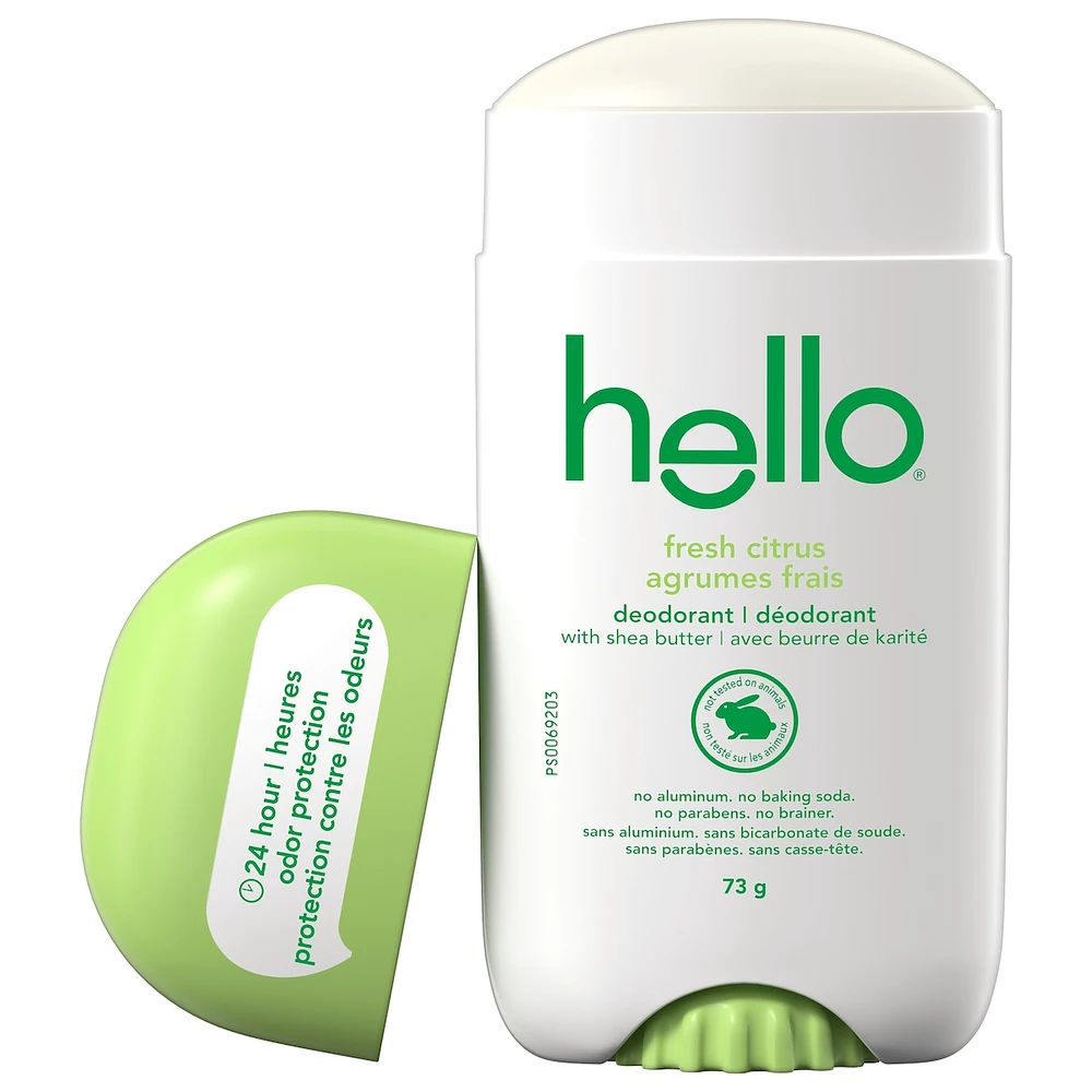 Fresh Citrus Aluminum Free Deodorant for Women and Men