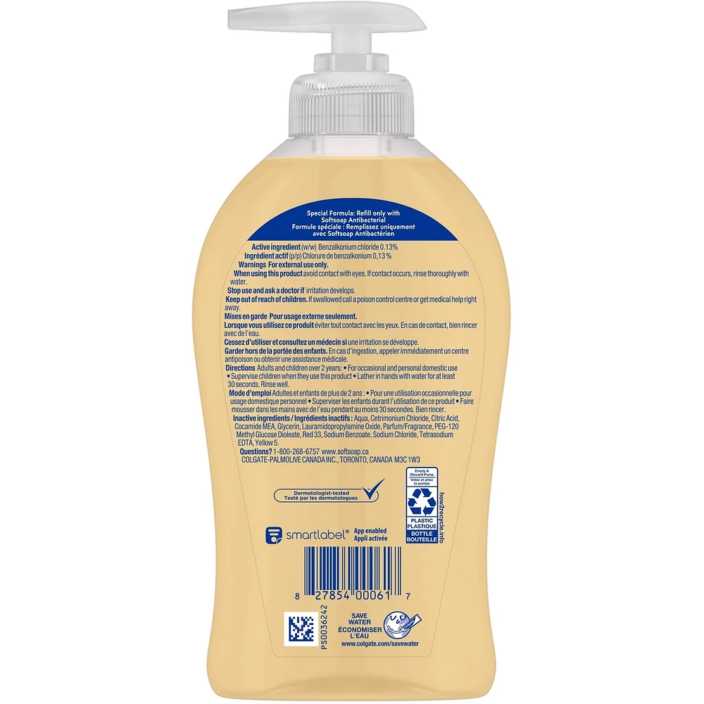 SoftSoap Liquid Hand Soap 332ML CS SP KITCHEN FRESH Anti Bac
