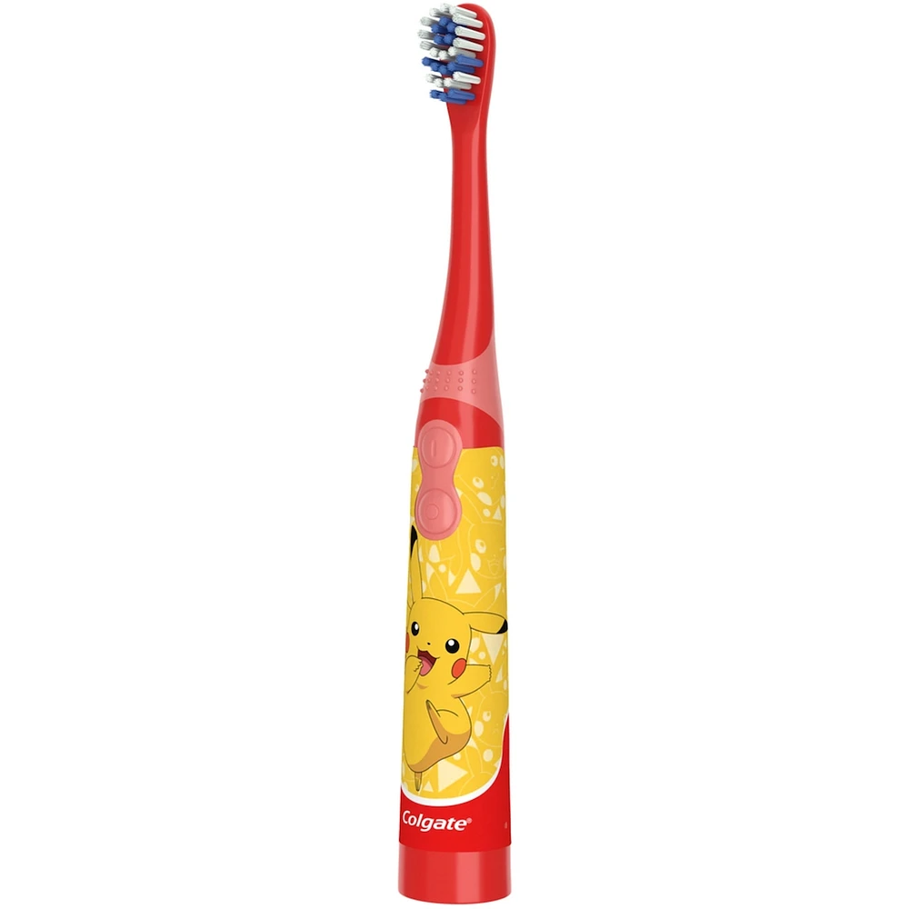 Kids Battery Toothbrush, For Ages 3+, Extra Soft Kids Toothbrush, Pokémon