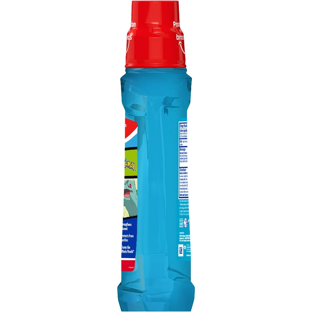 Colgate® Kids Anticavity Fluoride Mouthwash, Pokémon, Alcohol-Free