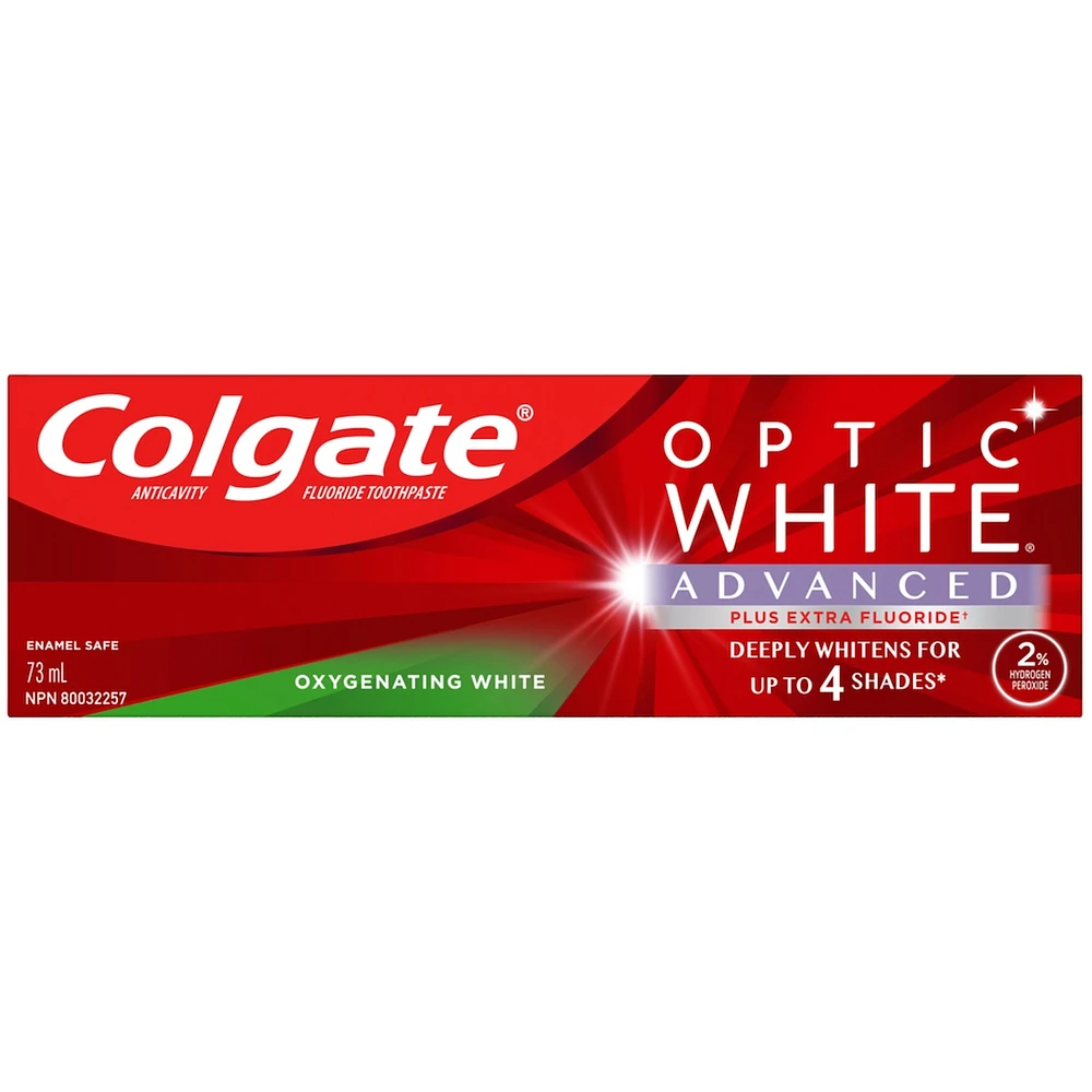 Optic White Advanced Teeth Whitening Toothpaste