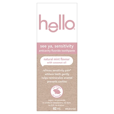 See Ya Sensitivity Sensitive Toothpaste, Mint
