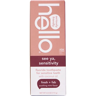 See Ya Sensitivity Sensitive Toothpaste, Mint
