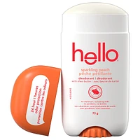 Peach Sparkle Aluminum Free Deodorant for Women