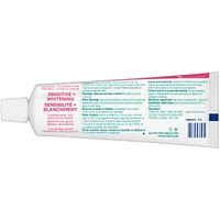 Tom’s of Maine PureActiv Sensitive + Whitening Fluoride Free Toothpaste, Calming Mint