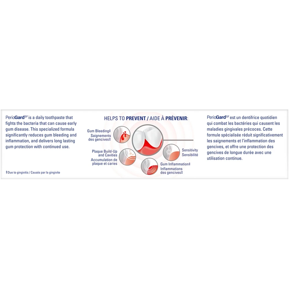 PerioGardSF Toothpaste Gum Care + Sensitivity
