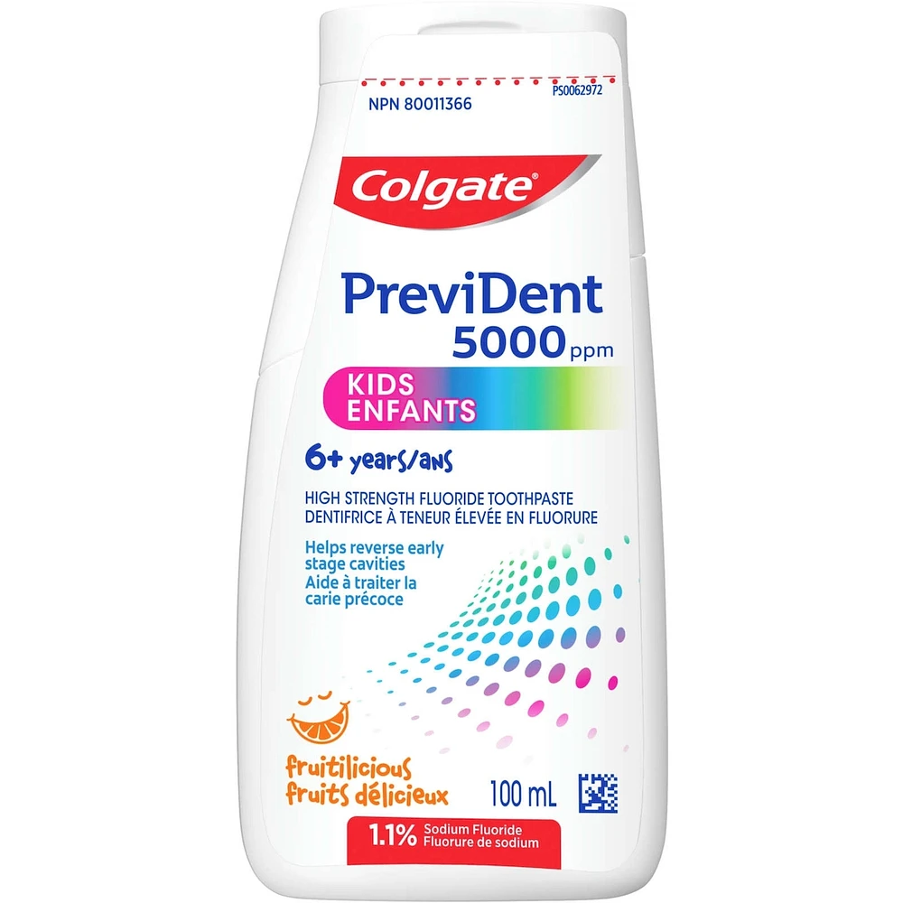Colgate PreviDent Dry Mouth Toothpaste, 100mL
