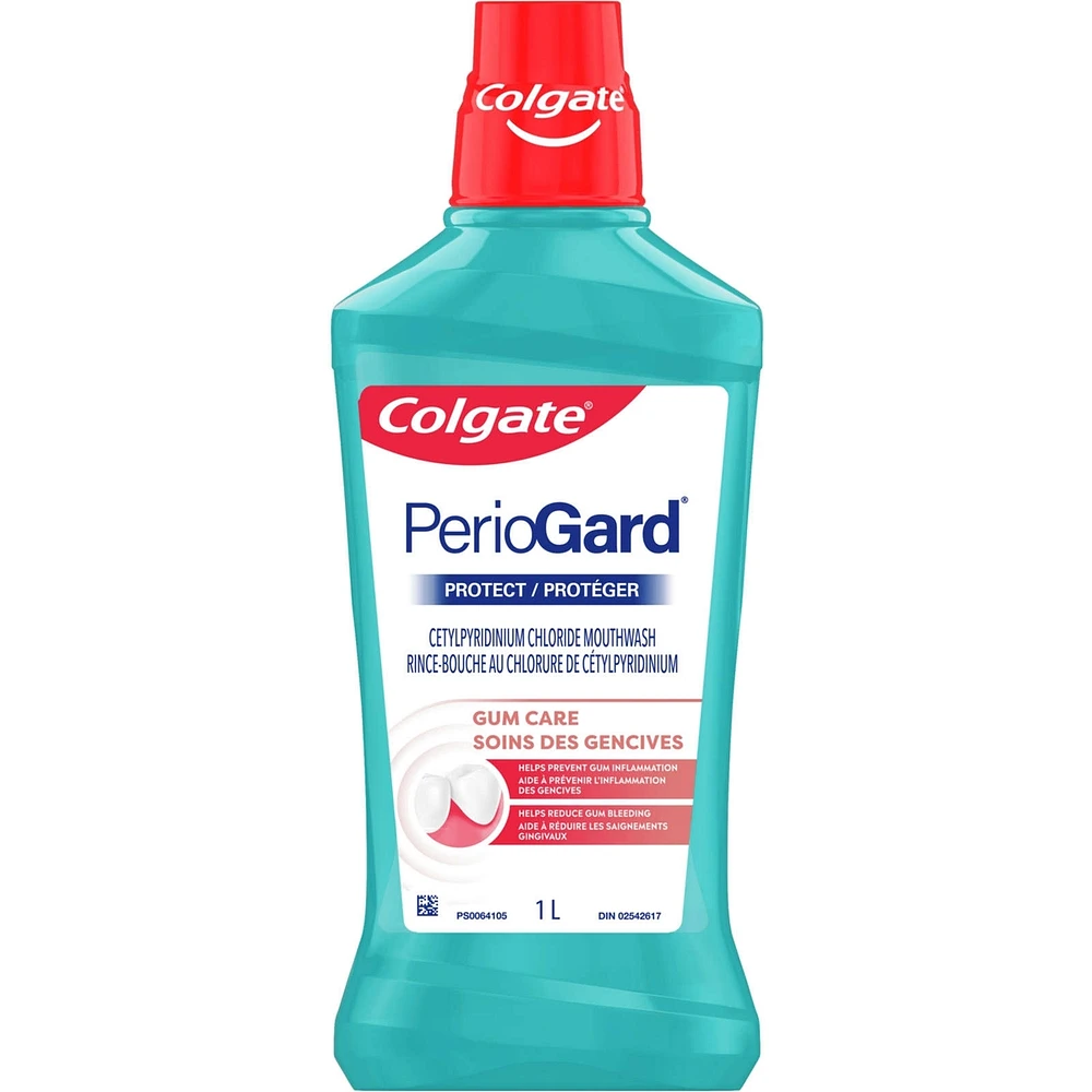 Colgate PerioGard Protect Gum Mouthwash, 1L