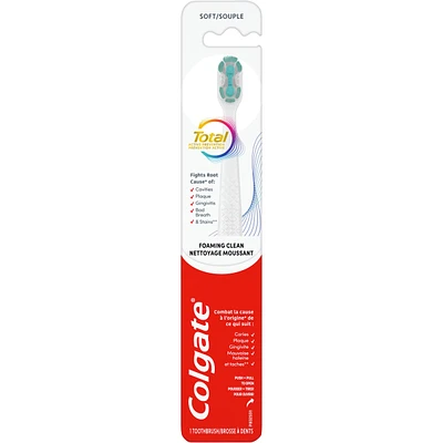 Total Active Prevention Foaming Clean Soft Toothbrush