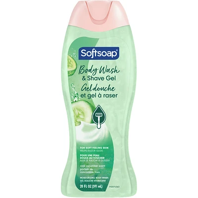 Moisturizing Body Wash and Shave Gel