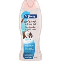 Moisturizing Body Wash and Shave Gel, Rich Coconut