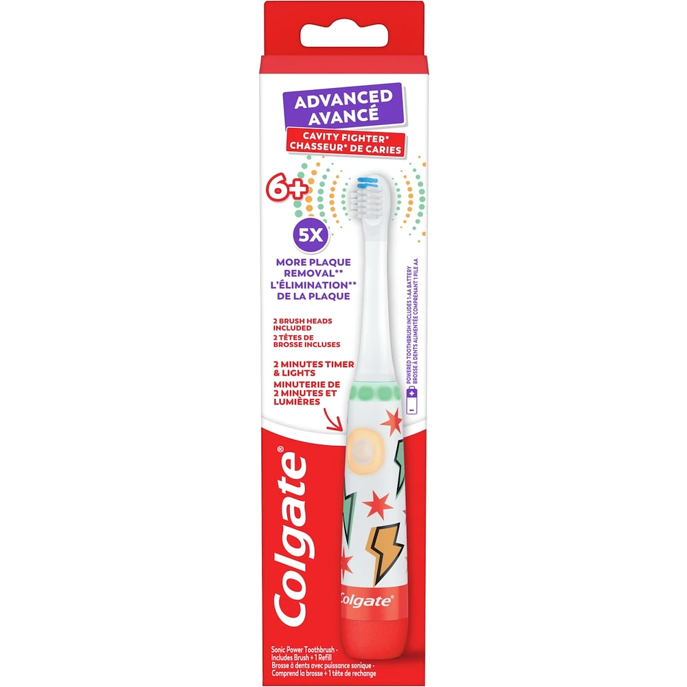 Advanced Cavity Fighter Kids Battery Toothbrush