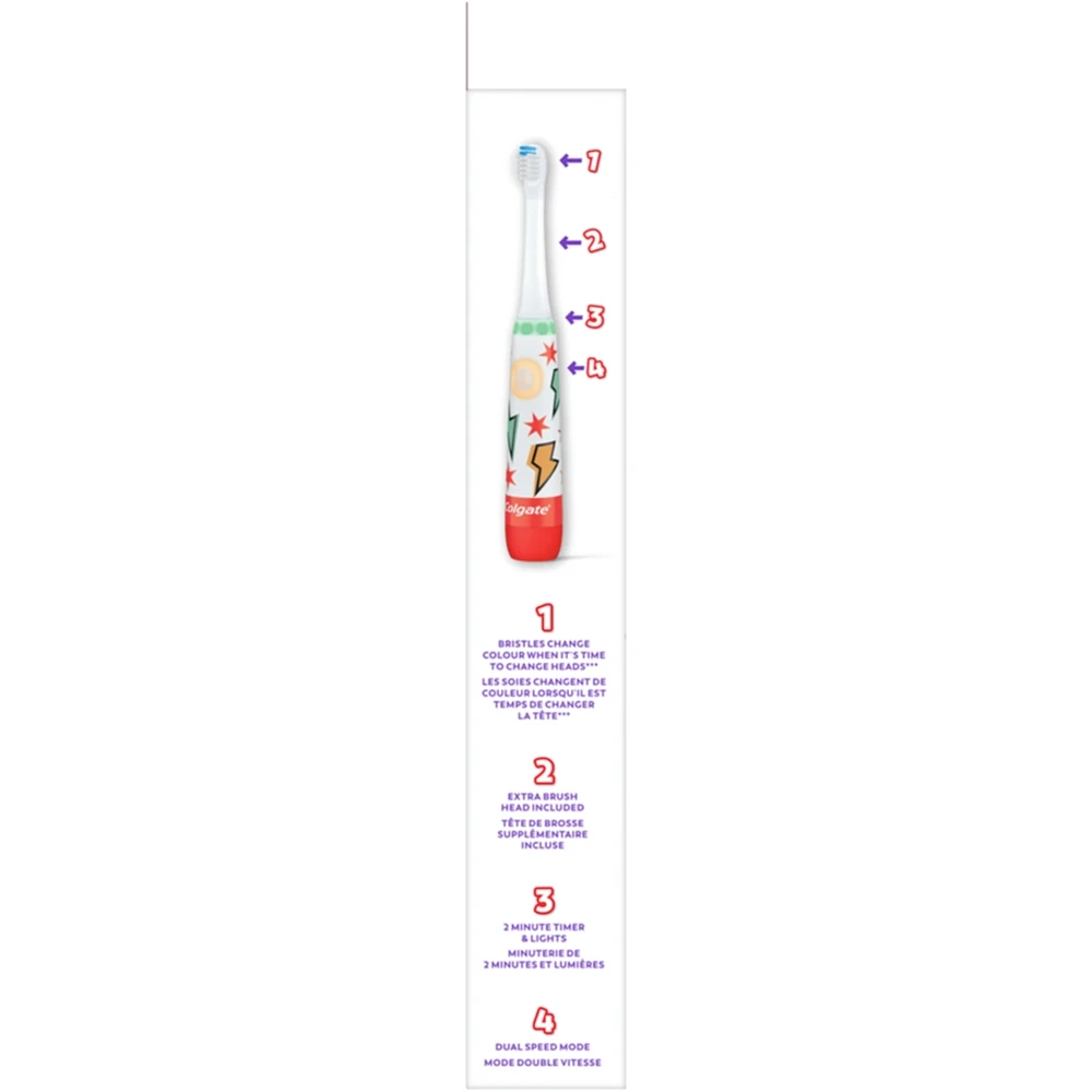 Advanced Cavity Fighter Kids Battery Toothbrush