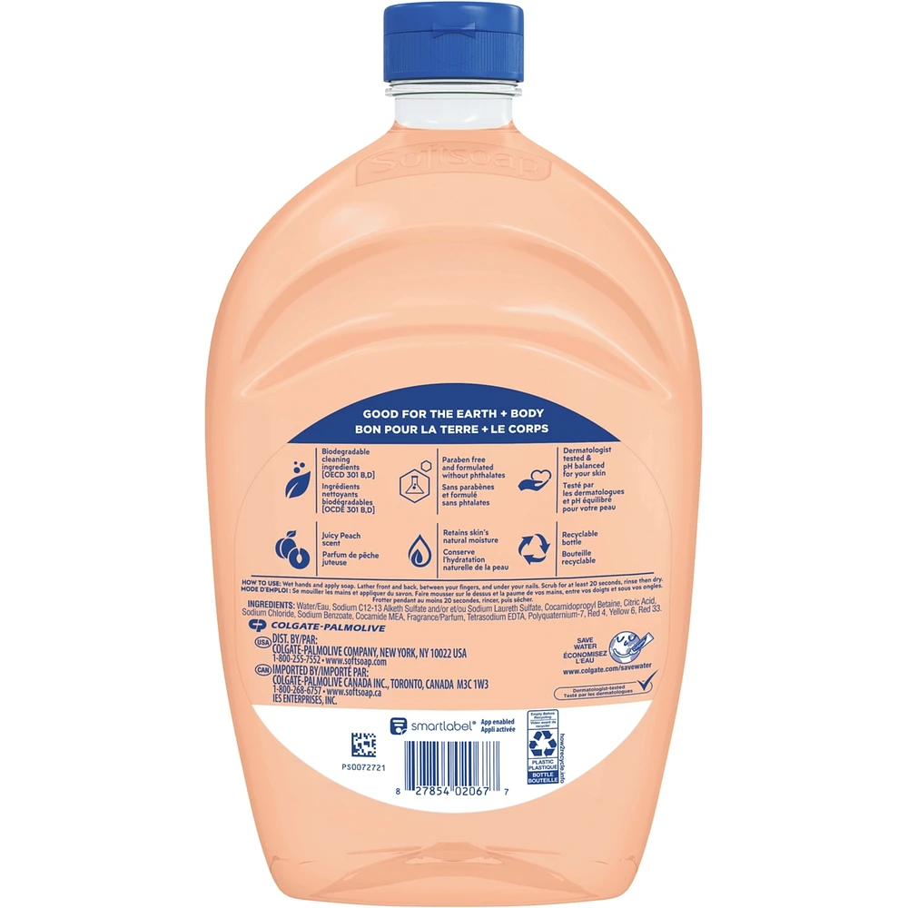 Juicy Peach Liquid Hand Soap Refill