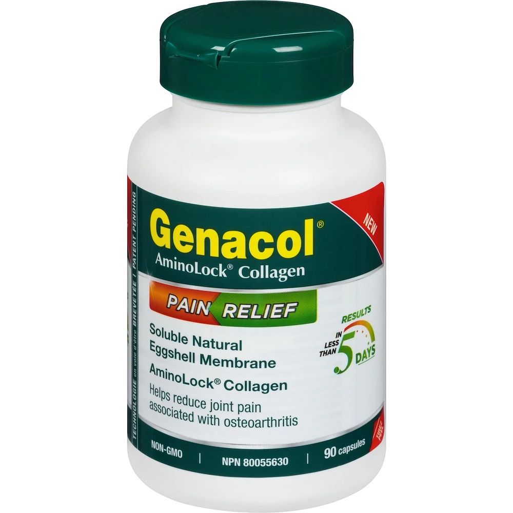 Genacol Pain Relief with AminoLock Collagen and Natural Eggshell Membrane