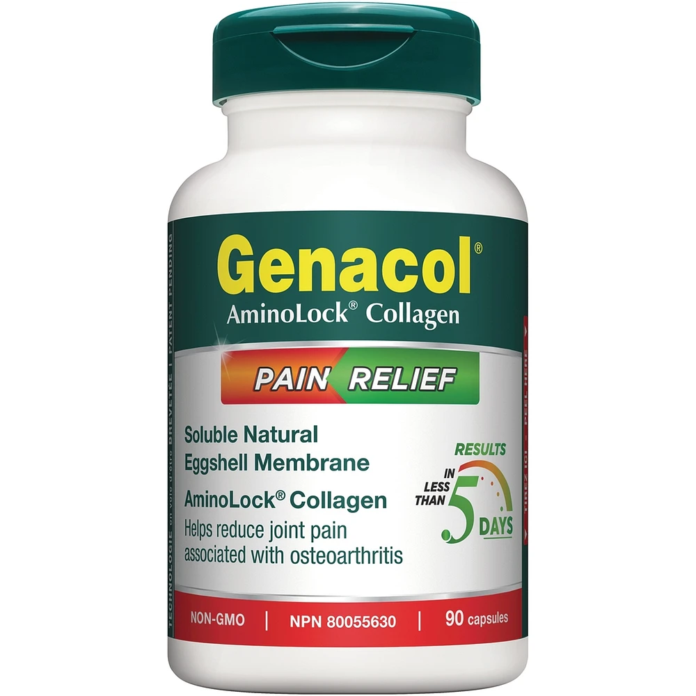 Genacol Pain Relief with AminoLock Collagen and Natural Eggshell Membrane