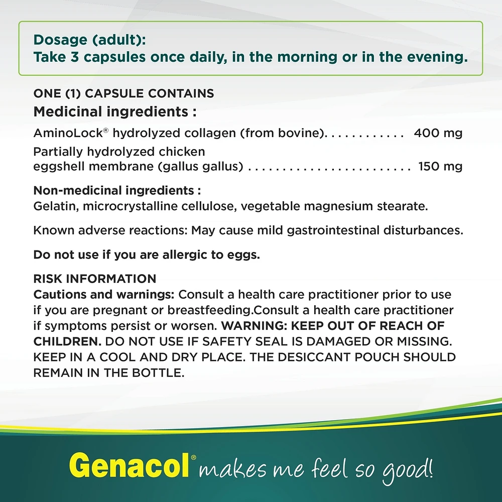 Pain Relief with AminoLock Collagen and Natural Eggshell Membrane