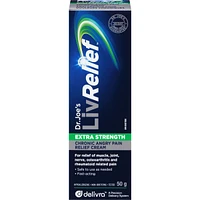 Livrelief Extra Strength Chronic Angry Pain Relief Cream 50g