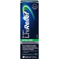 Livrelief Extra Strength Chronic Angry Pain Relief Cream 50g