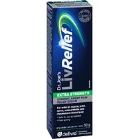 Livrelief Extra Strength Chronic Angry Pain Relief Cream 50g