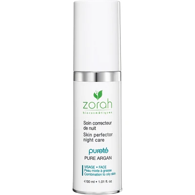 pureté - Skin perfector night care- treatment anti blemishes help fight acne