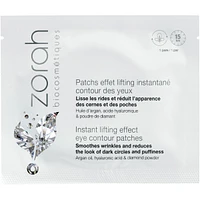 Instant lifting effect eye contour patches