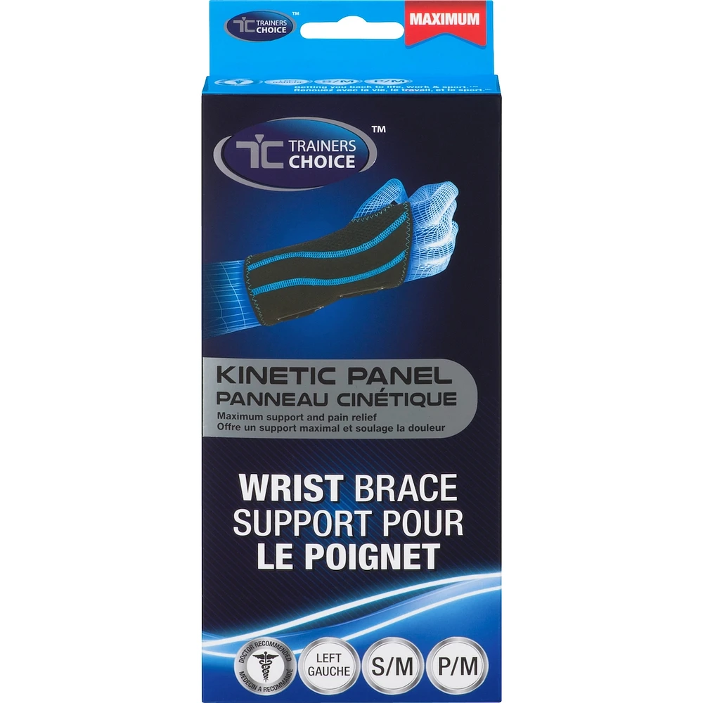 TRAINERS CHOICE WRIST LFT MED