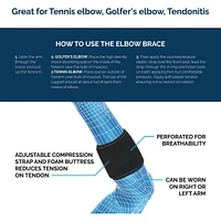 Tennis & Golfer's Elbow Brace