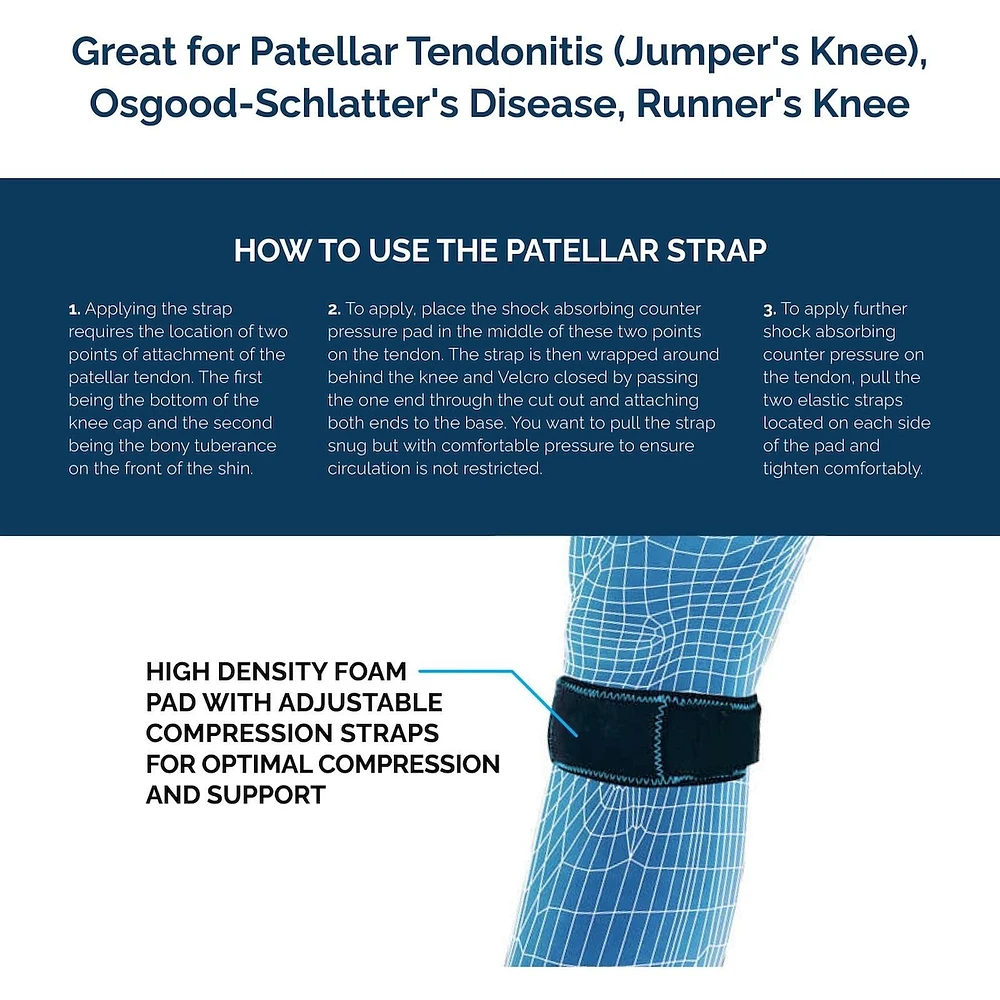 Patellar Jumpers Knee Strap