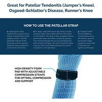 Patellar Jumpers Knee Strap